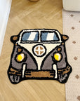 Cartoon Bus Carpet Rug