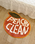 Peach Tufted Rug
