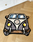 Cartoon Bus Carpet Rug
