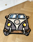 Cartoon Bus Carpet Rug