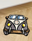 Cartoon Bus Carpet Rug
