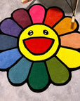 Smiley Flower Rug