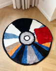 CD Label Tufted Rug
