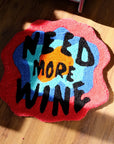 Need More Wine Tufted Rug