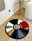 CD Label Tufted Rug