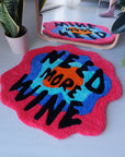Need More Wine Tufted Rug