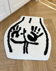 Ass Grab Carpet Rug
